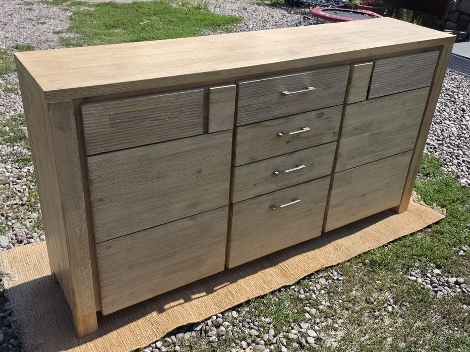 Komoda Quadrato lity dąb