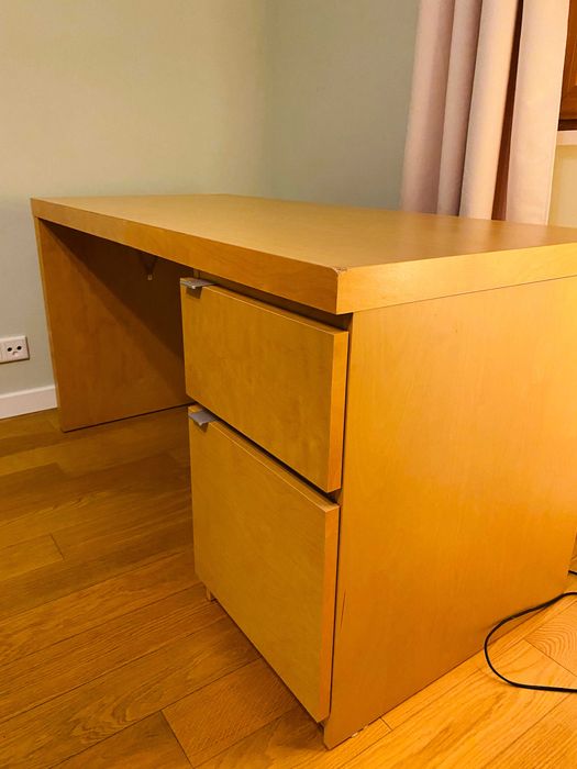 Biurko MALM IKEA 140x65