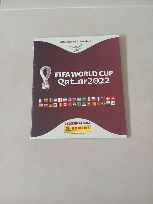 Caderneta mundial 2022 incompleta (quase completa)