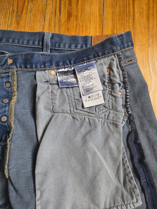 Levi’s 501 • W31 L34 • mid blue • bdb stan