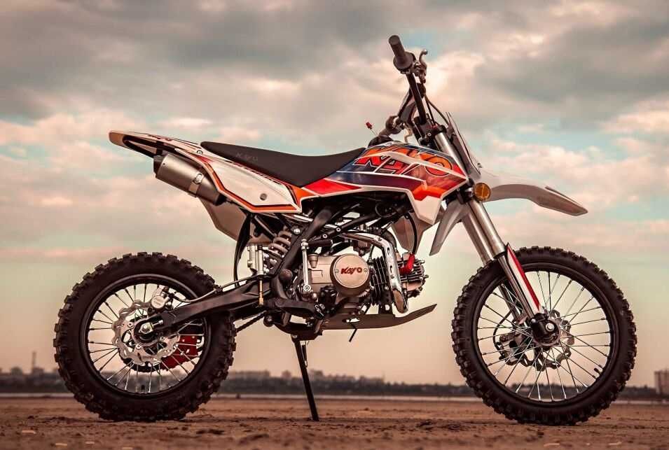 Підростковий мотоцикл KAYO TT 125 куб пітбайк крос pit bike питбайк