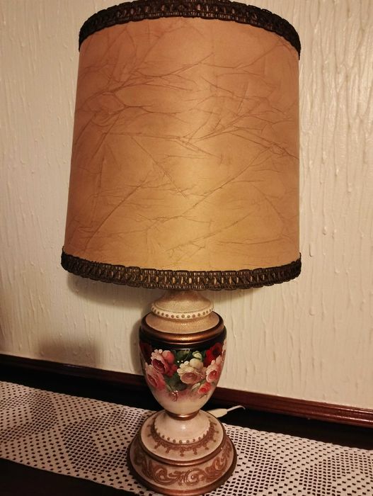 candeeiro de mesa vintage