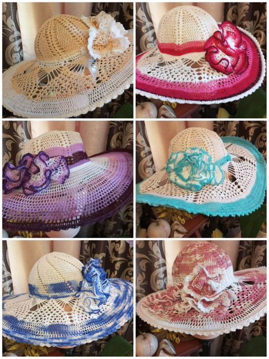 Шляпки ручной работы