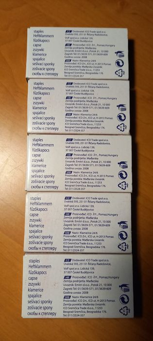 Zszywki boxer 24/6