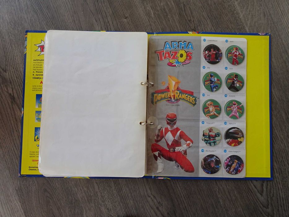 Antigo Dossier Matutano Matutazos com 139 Tazos