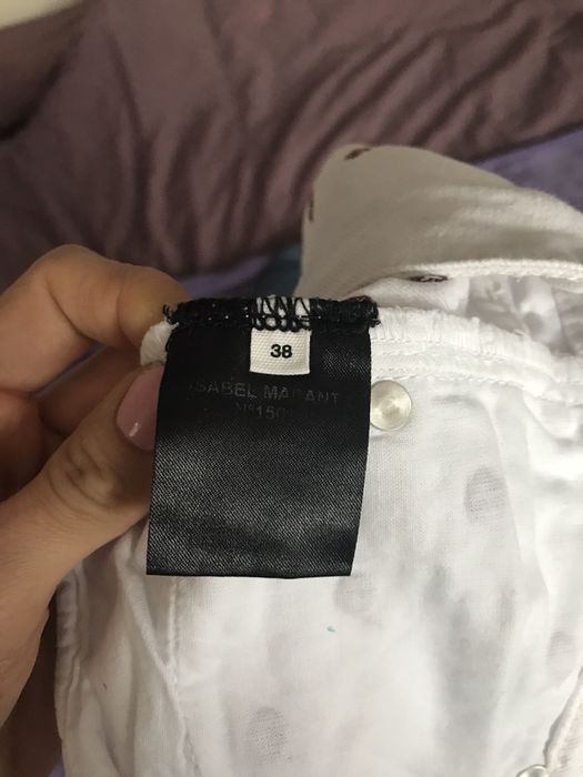 Isabel Marant jeansy 36 niski stan biodrówki