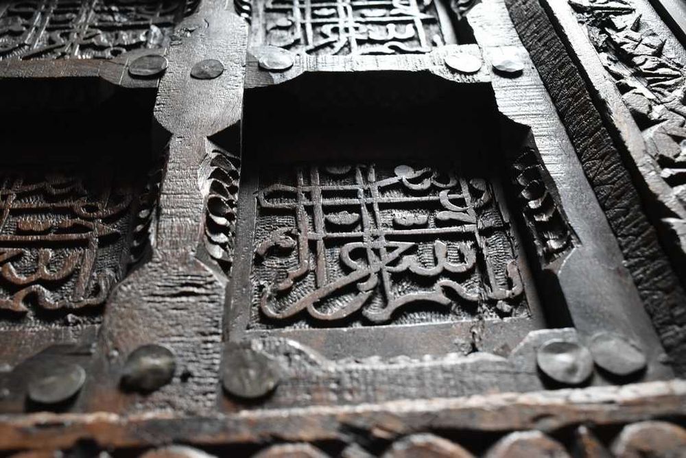 Unikatowa tradycyjna ława / stół egzotyczny (arabski, orientalny)