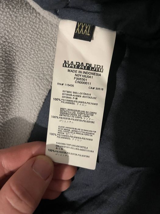 Фірмова куртка Napapijri з флісом, зима/осінь