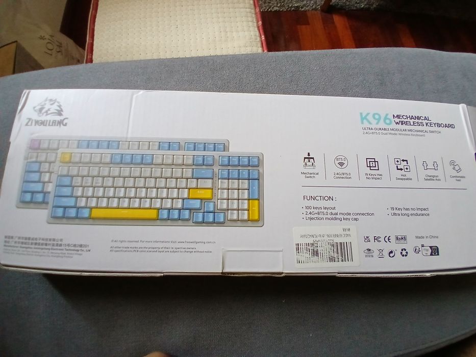 Teclado Wireless Mecânico