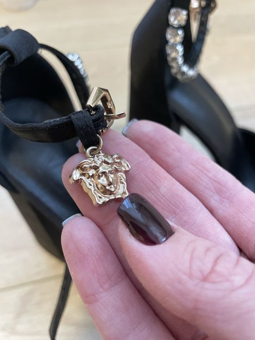 Туфлі 1:1 ОРИГІНАЛ на підборах Versace