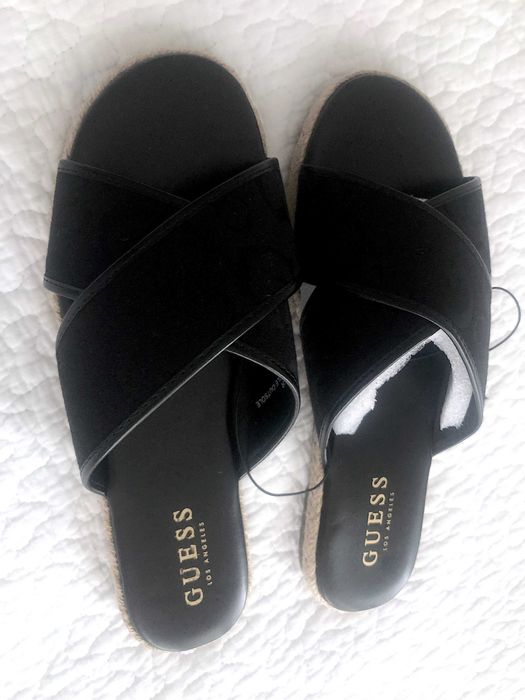 Guess klapki roz 8