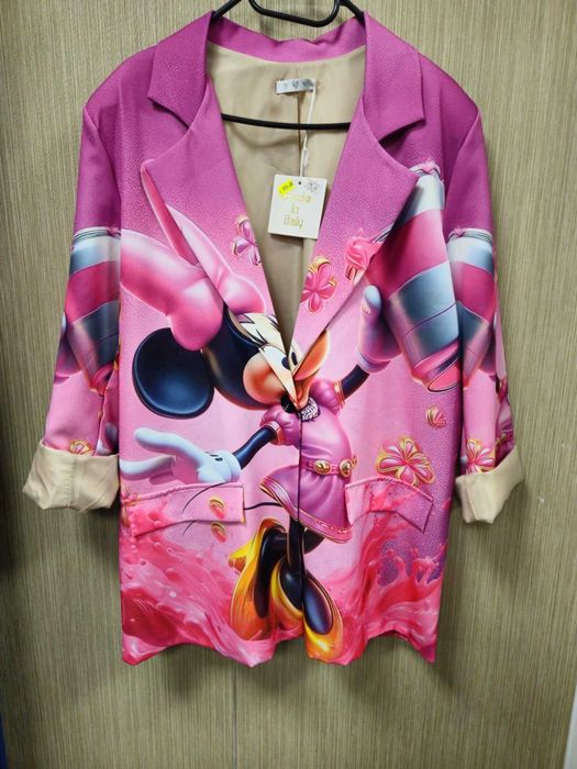 Marynarka Myszka Miki r. Uni różowa Italy Promo% !!!