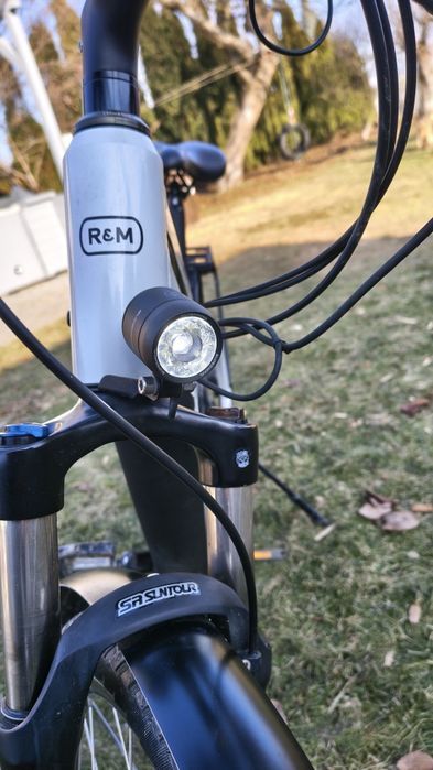 Rower elektryczny Riese & Muller, oświetlenie, silnik Bosch CX