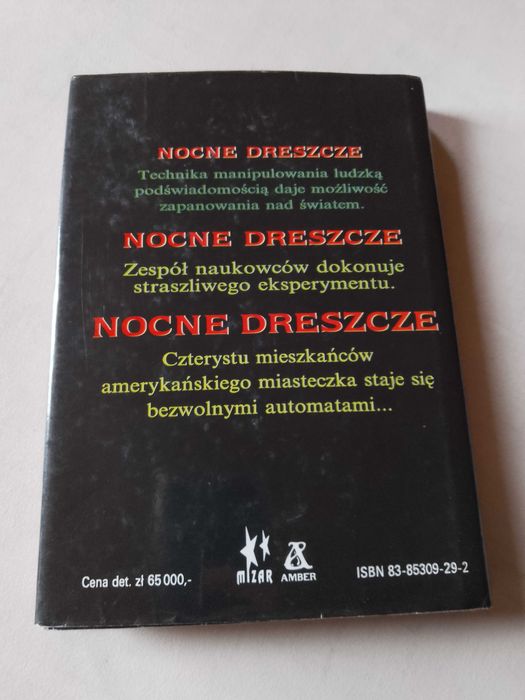 D. R. Koontz "Nocne dreszcze" 1993