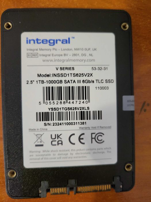 Dysk SSD Integral  1TB 2.5" SATA III