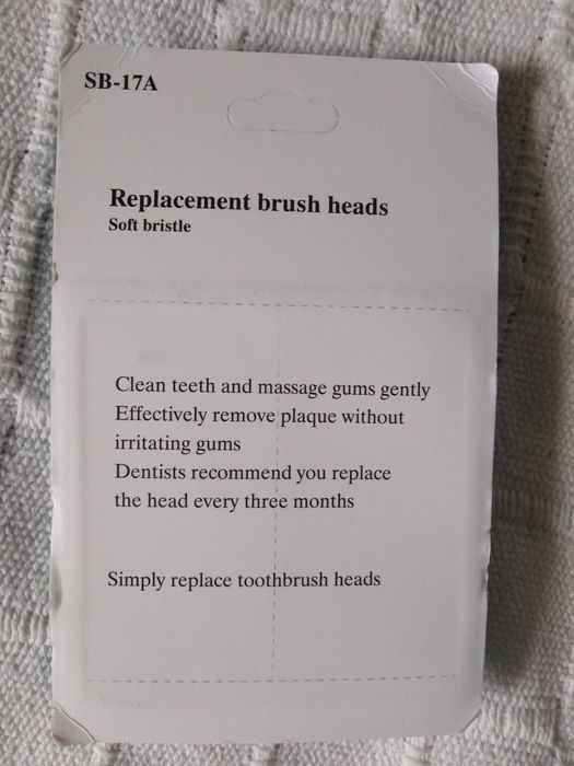 Recargas Para Escovas de Dentes Elétricas