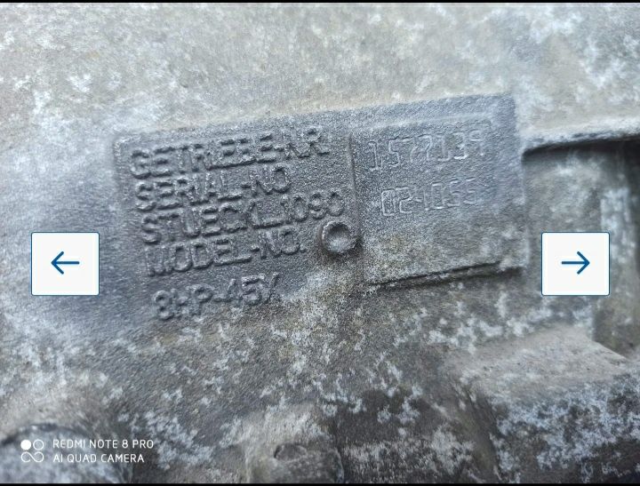 Блок АКПП BMW ZF 8hp-45x