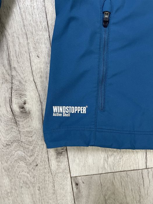 ASICS Windstopper soft shell кофта ветровка XS размер женская синяя