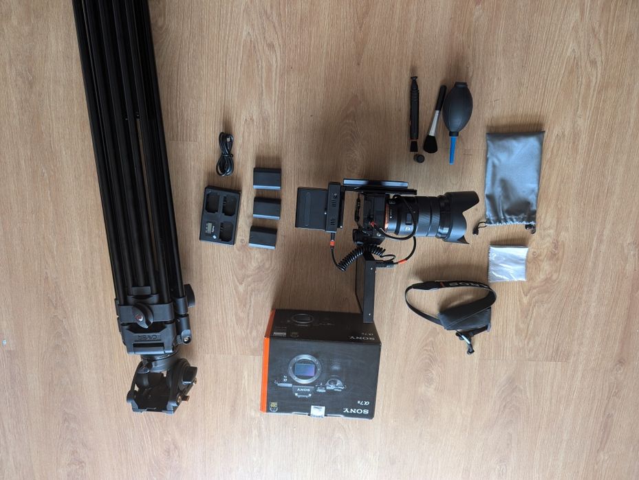 Kit Video Sony A7iii + Lente G F4 18-105mm