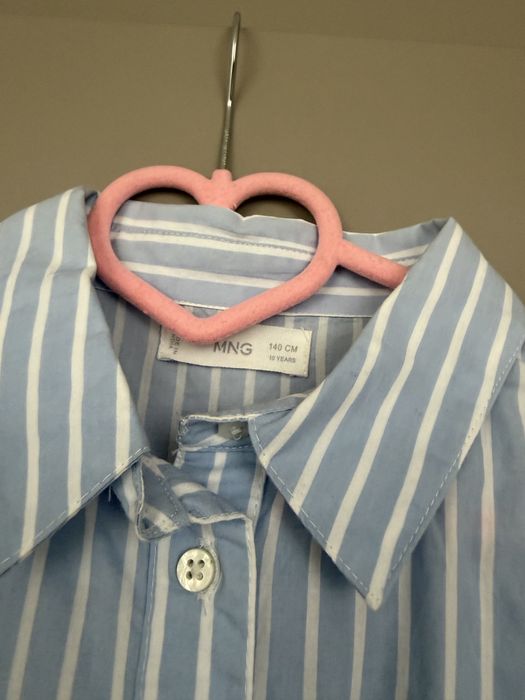 Блуза сорочка рубашка mango 140 см 10 років reserved