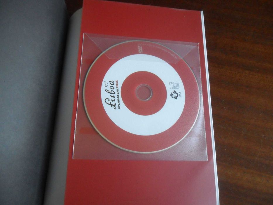"Lisboa 1758" -O Plano da Baixa Hoje -Livro + CD de Vários -1ª Ed 2008