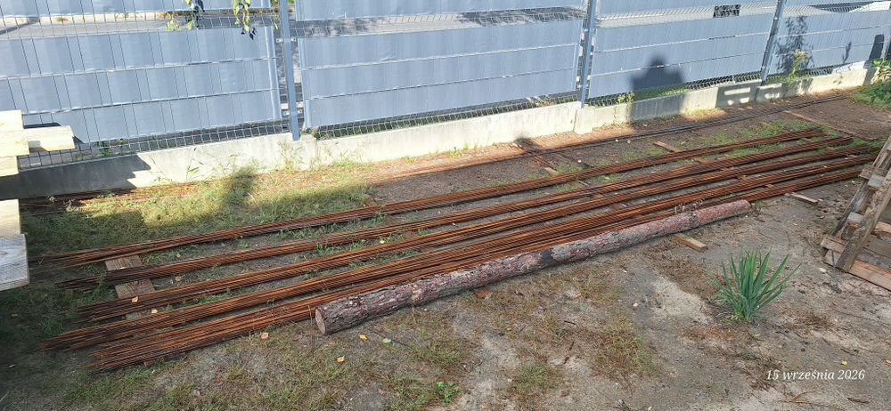 Drut żebrowany 6mm,250szt