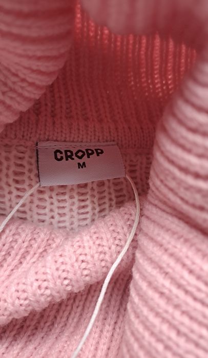 Nowy różowy sweterek Cropp