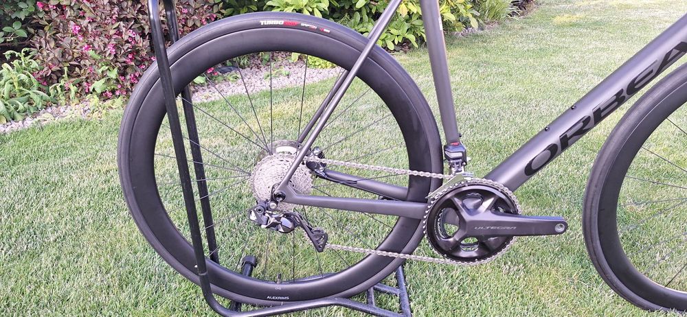 Orbea Orca - Ultegra DI2 11s, karbonowe koła 45 mm - stan idealny