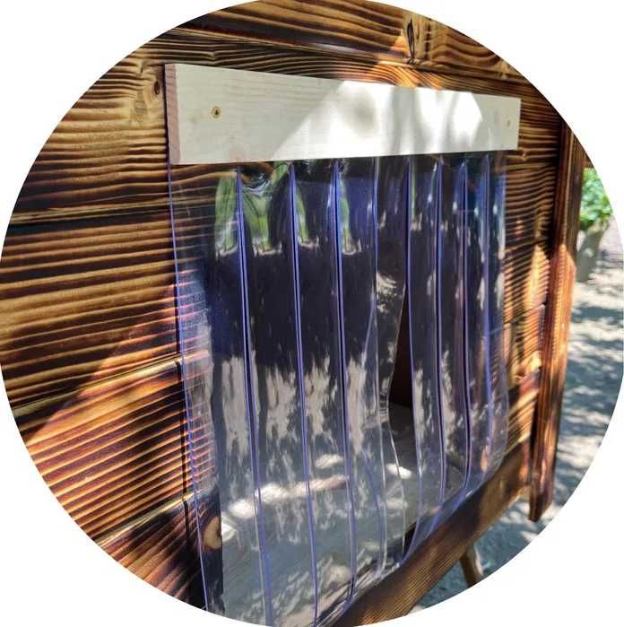 Kurtyna wiatrowa wiatrołap buda dla psa 40x45 lub dowolny wymiar!