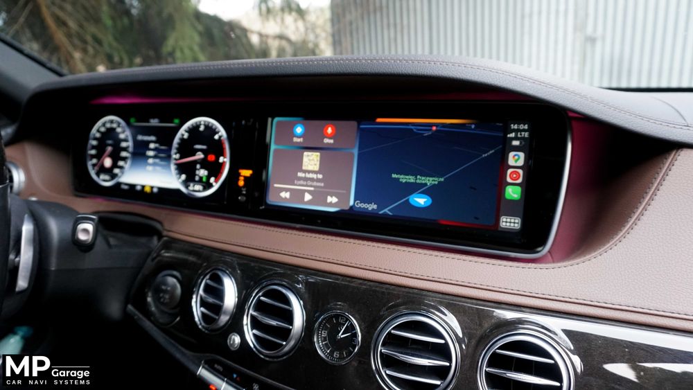 Mercedes NTG  Apple CarPlay Android Auto Moduł Bezprzewodowy Montaż PL