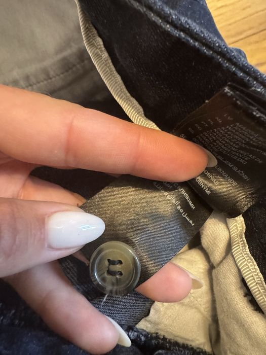 Męskie Granatowe Spodenki H&M Denim W34 EUR 50 – Bawełna