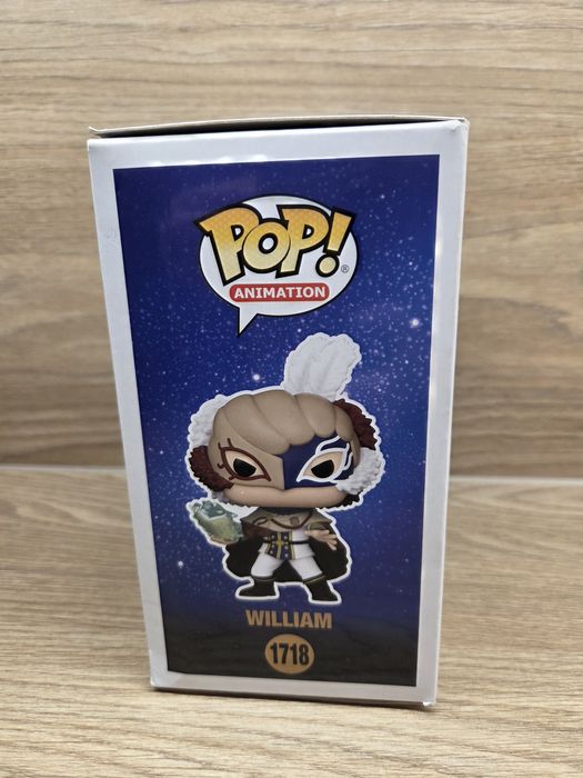 Funko Pop William Black Clover