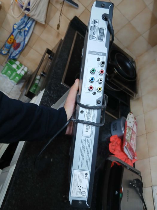 DVD LG preto novo