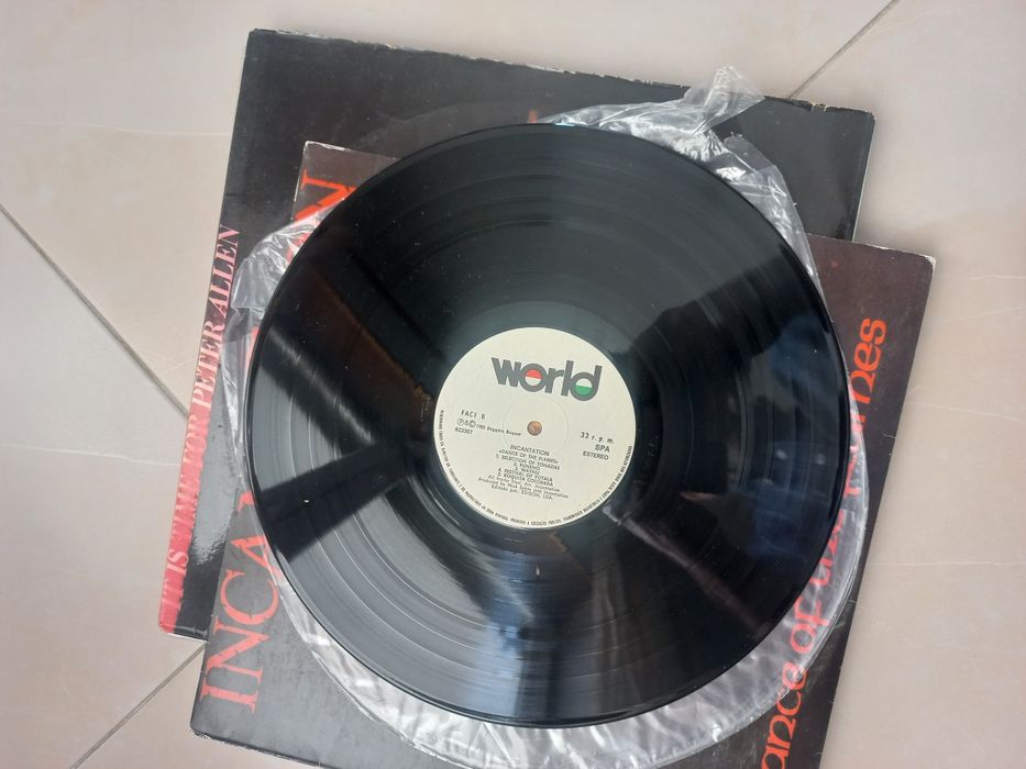 Vinil lp incantation , dance of the flames