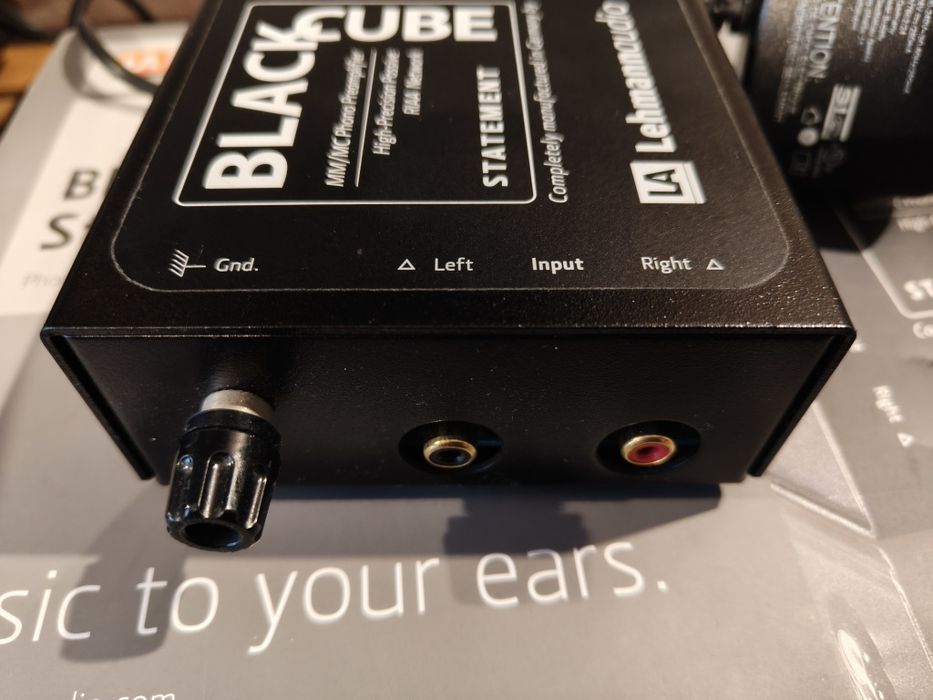 Przedwzmacniacz gramofonowy Lehmannaudio Black Cube