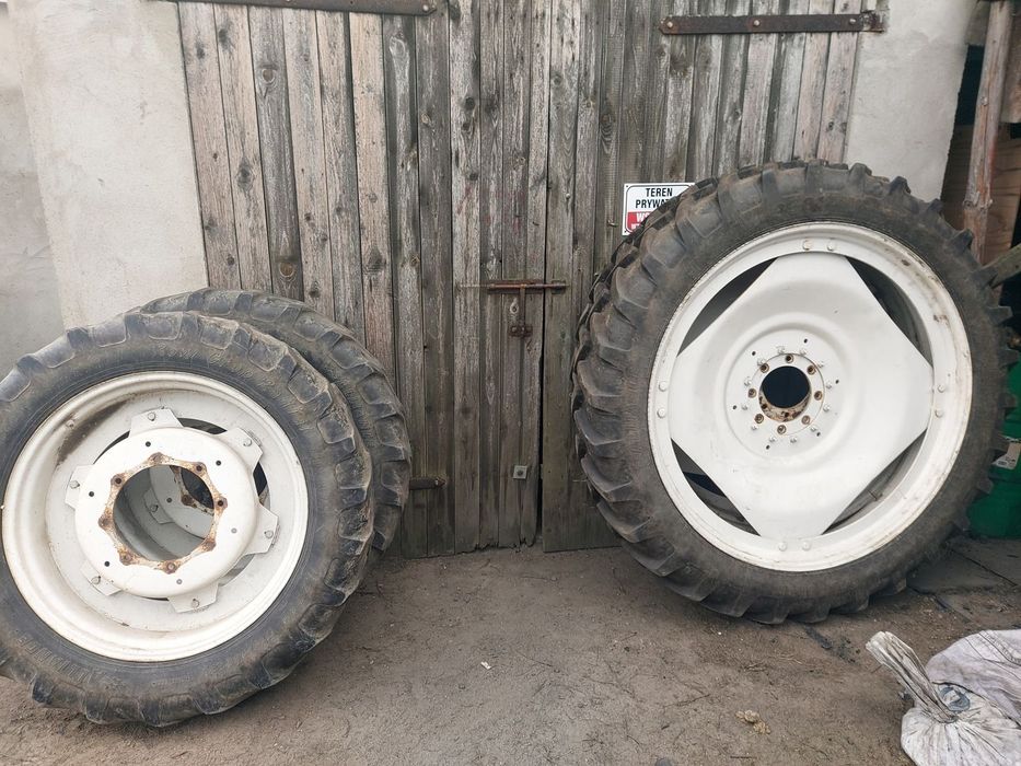 KOŁA DO MIĘDZYRZĘDZI WĄSKIE FELGI 8 SZPILEK OPONY 270/95R48 270/95R32