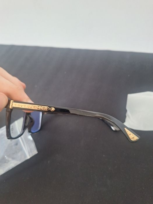 Okulary 0 styl Chrome Hearts