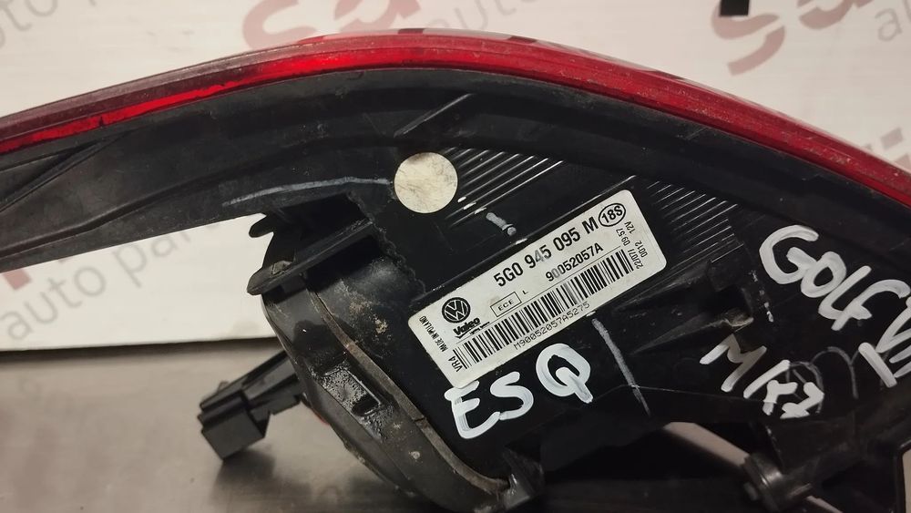 FAROLIM VOLKSWAGEN GOLF VII 7 - TRAS ESQUERDO 5G0945095M