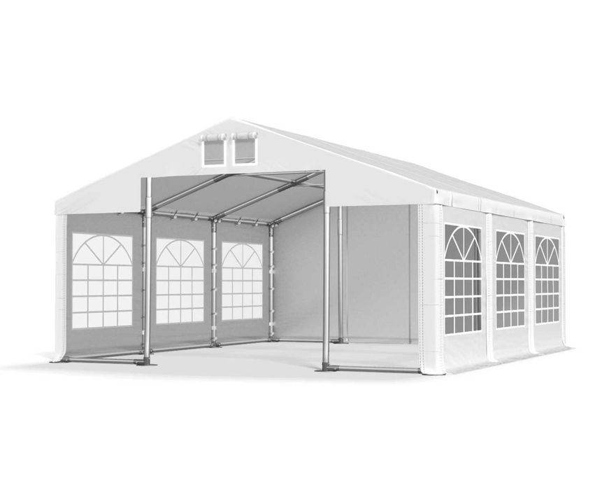 Namiot Ogrodowy CAŁOROCZNY 4x6x2m Pawilon wysyłka Gratis I 560 W