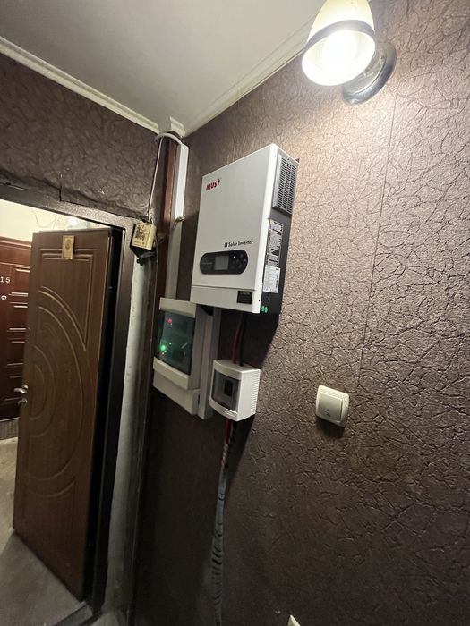 Монтаж Підключенння  Інвенторів ДБЖ АКБ(Must, Deye, Luxpower…)