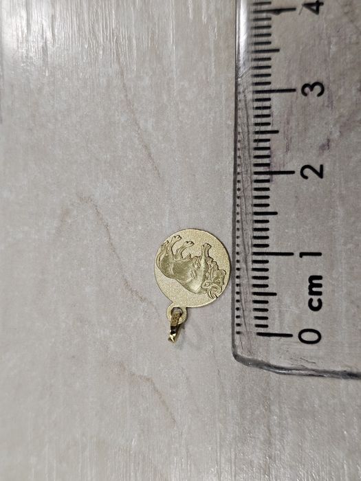 Mały złoty WISIOREK zodiak BYK PR 333