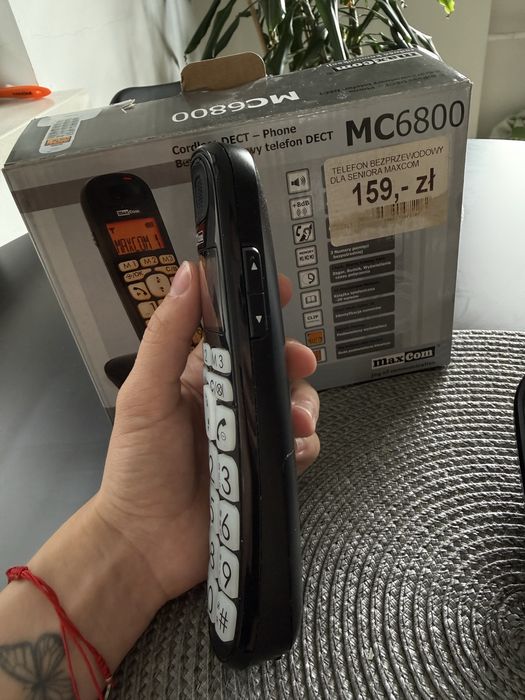 Telefon bezprzewodowy MAXCOM 6800