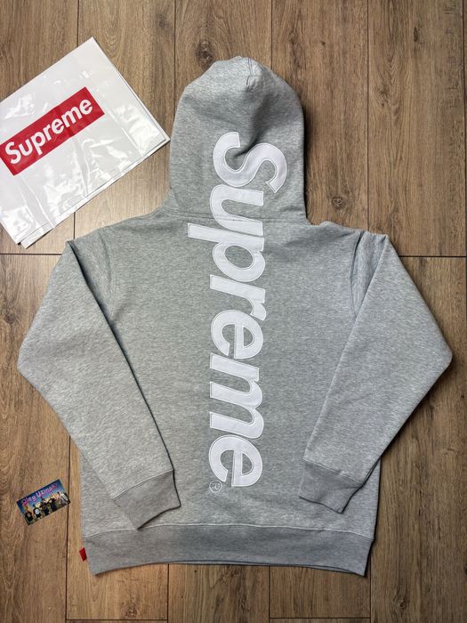 Supreme Gray Hoodie (Bluza)