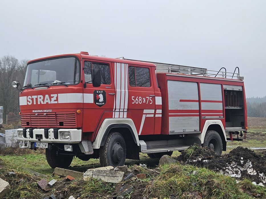 Magirus Deutz 170D11 wóz strażacki 4x4