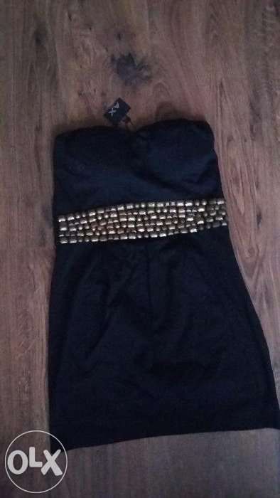 Czarna elegancka sukienka