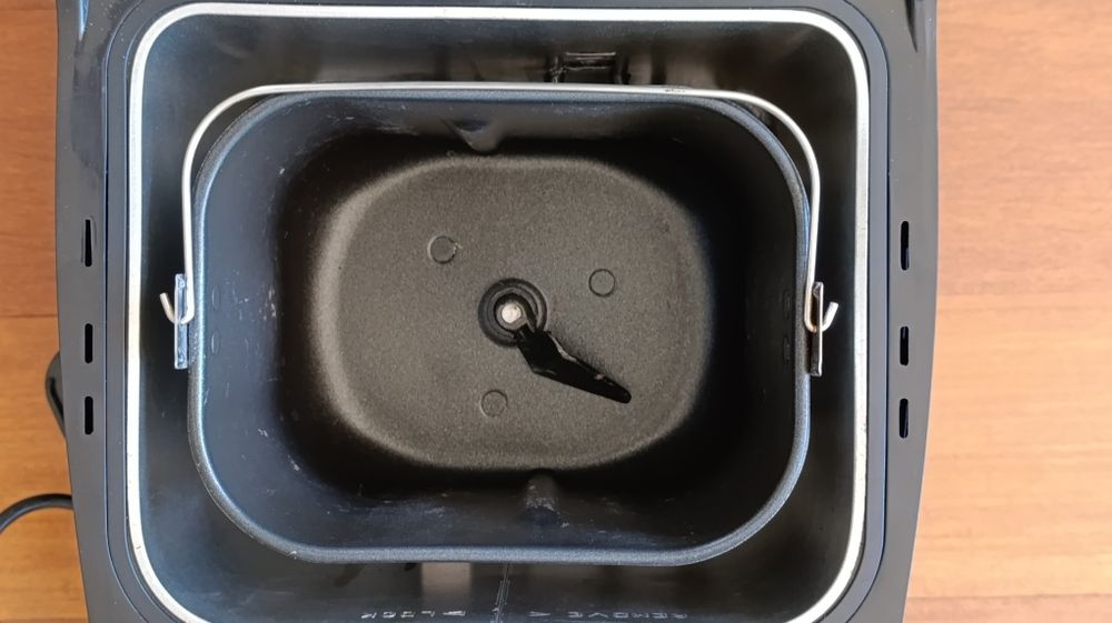 Cuba e pá da Máquina de Pão Silver Crest