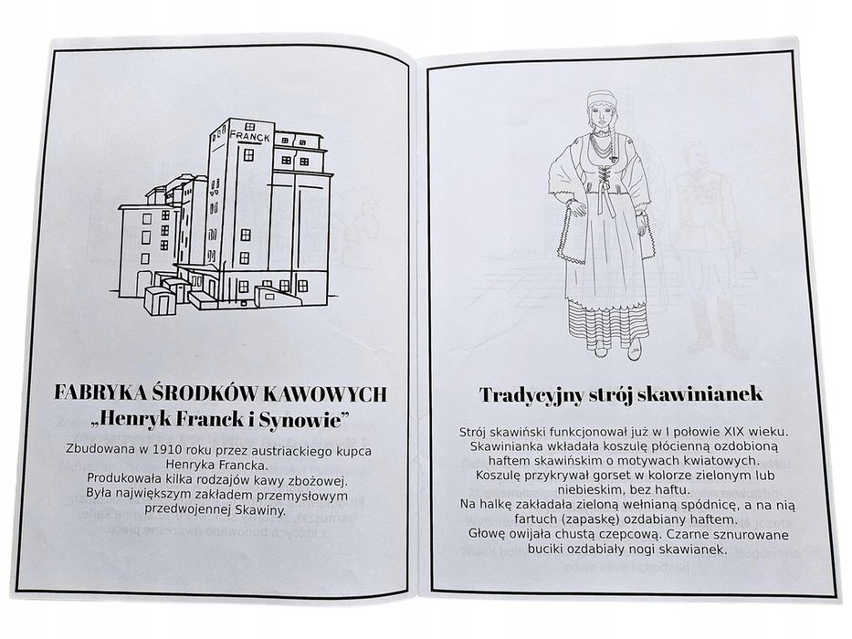 Skawińska Kolorowanka Cioci Klaudii Wierzchowiec Unikat