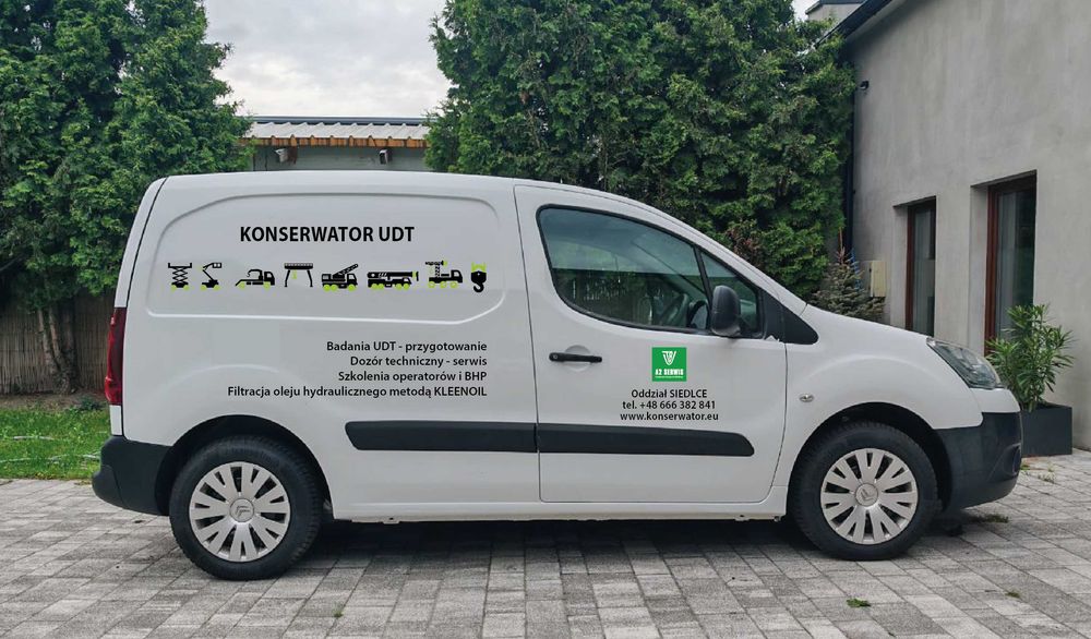 Serwis mobilny UTB  - Maszyny budowlane i dozorowe