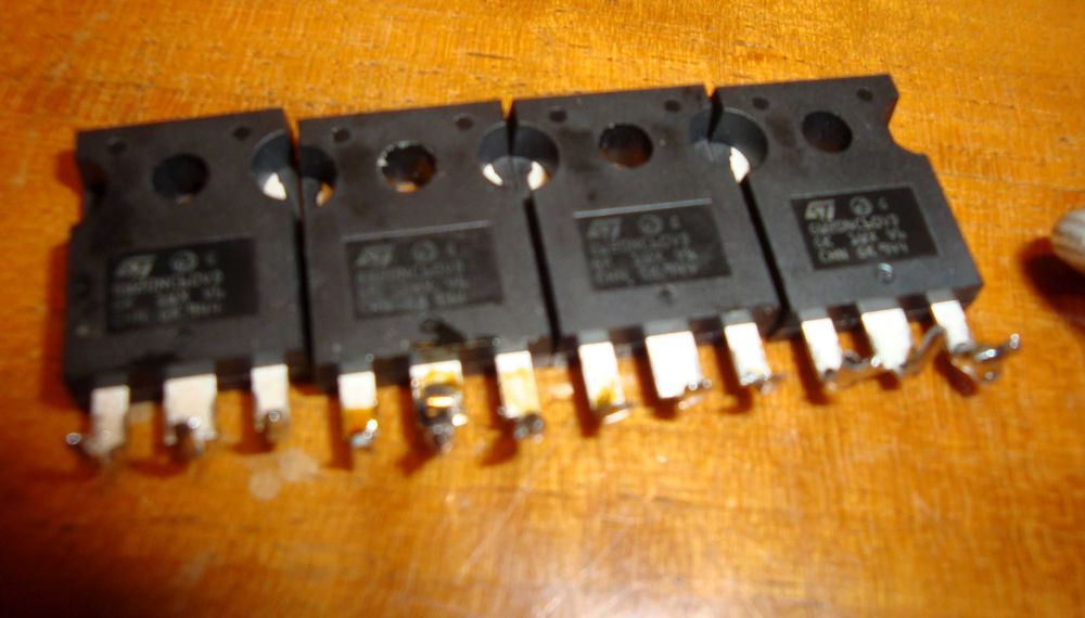 Транзистор IGBT STGW20NC60VD лот 4 шт идеальные