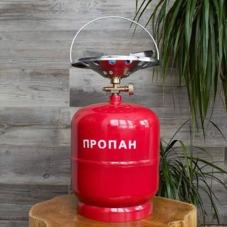 Кемпінговий комплект газовий GRANT балон + пальник 8л.БЕЗ ПЕРЕДОПЛАТ Н